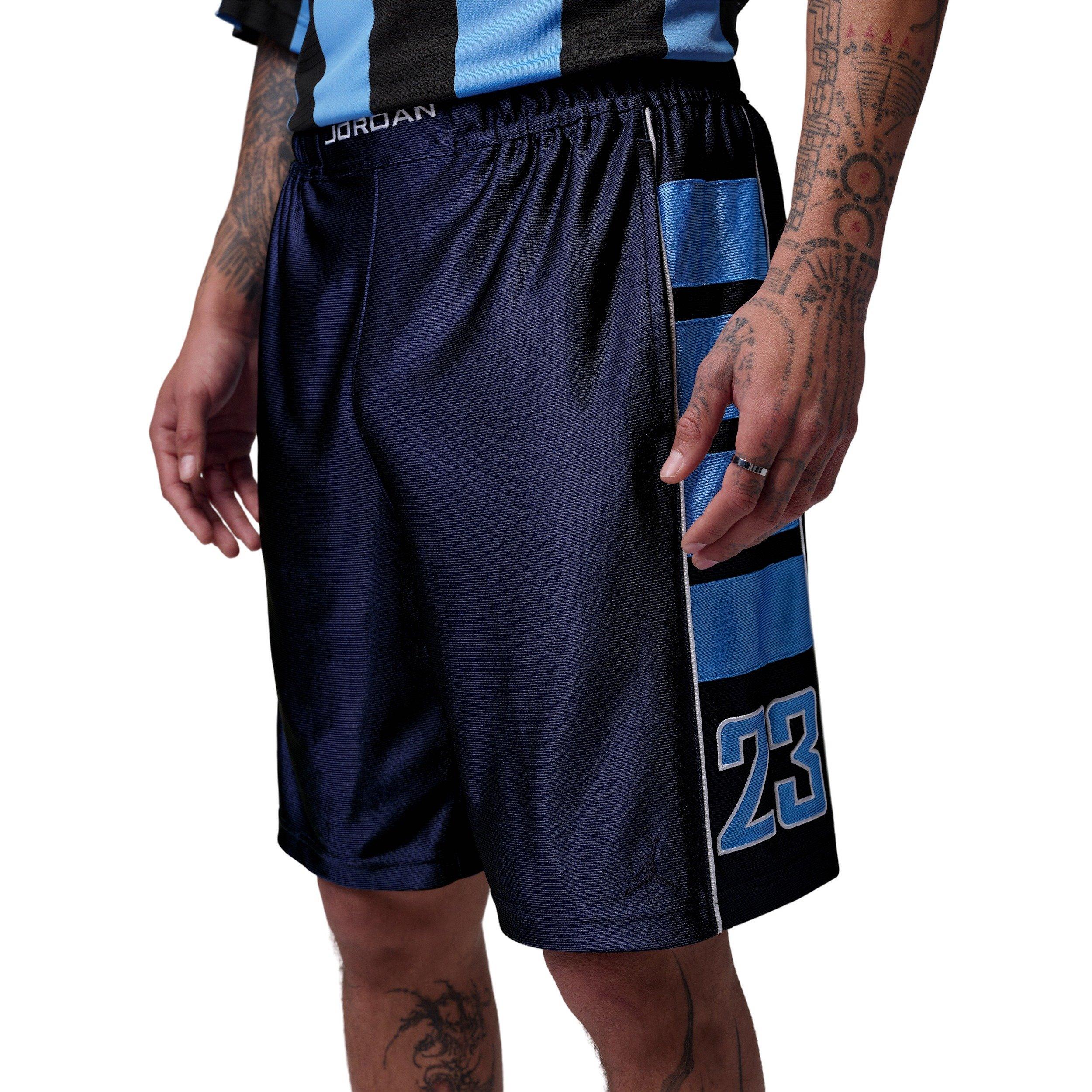 Jordan Men's Cat Scratch Brooklyn Shorts - BLUE